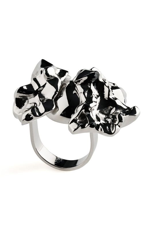 Halley Jubilee Ring - Steel Ring Grand Statement Gifts