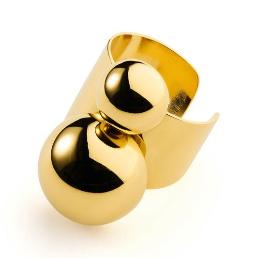 Solar Golden Earcuff