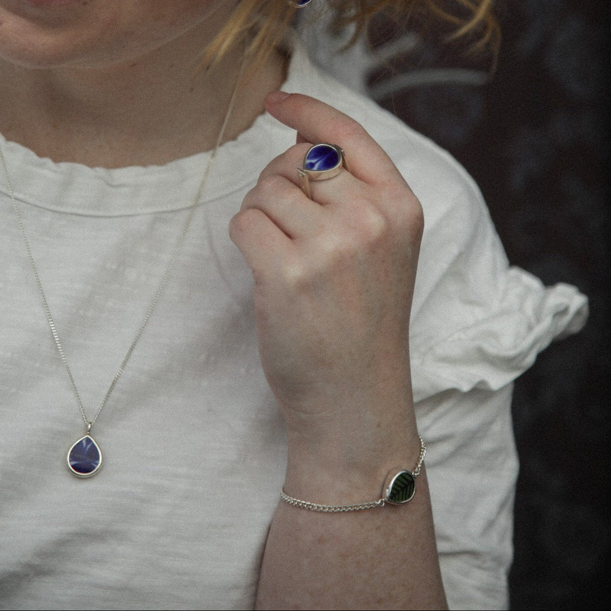 Berså / Mon Amie Golden duo Necklace
