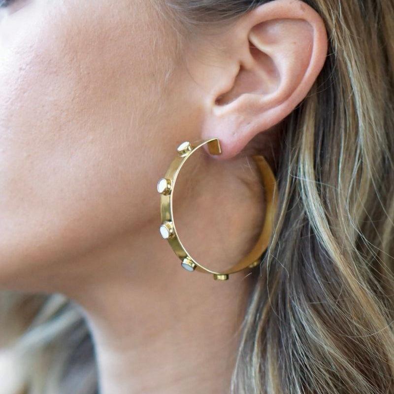Modernista Large Hoops