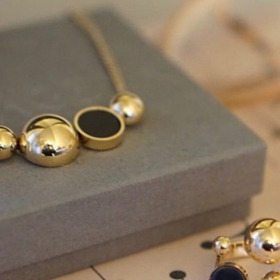 Solar Golden Necklace