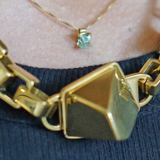 Juno Golden Statement Necklace