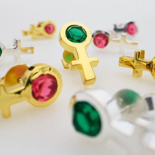 Future Is Female Fucsia Earrings
