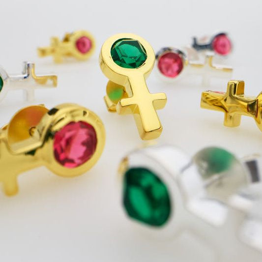 Future Is Female Jade Earrings