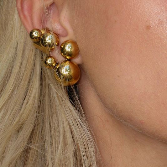 Solar Golden Earcuff