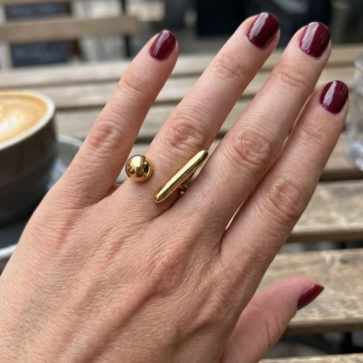 Solar Beam Golden Ring