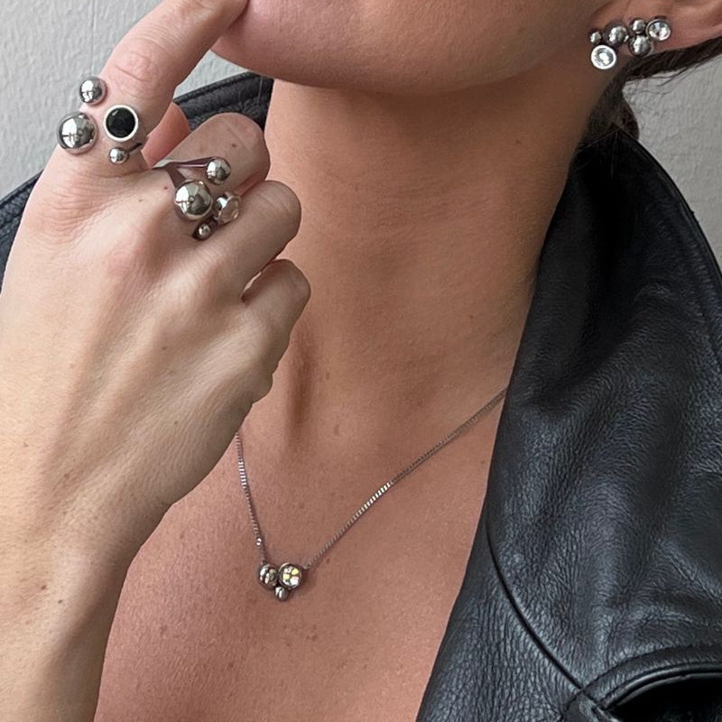 Solar Necklace Crystal Clear