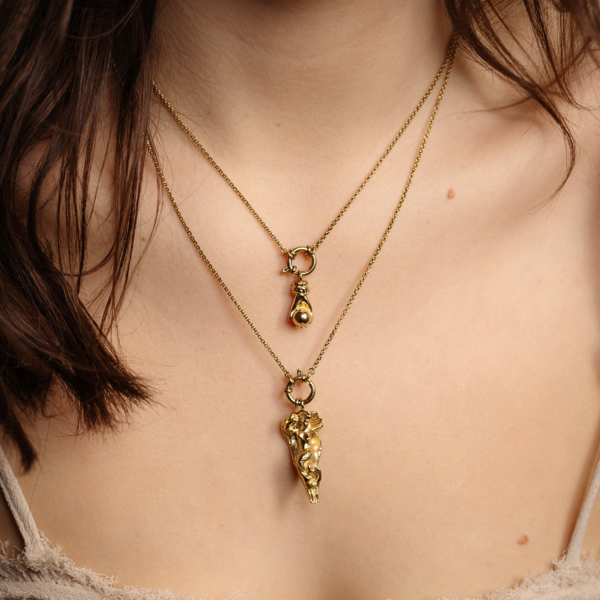 Sirène Mermaid Golden Necklace