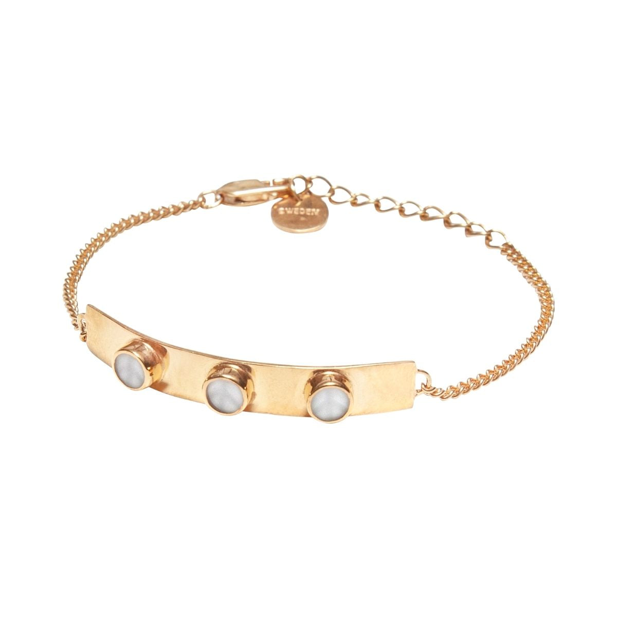 Modernista Golden Bracelet - Gold Plated 925 Silver Bracelet