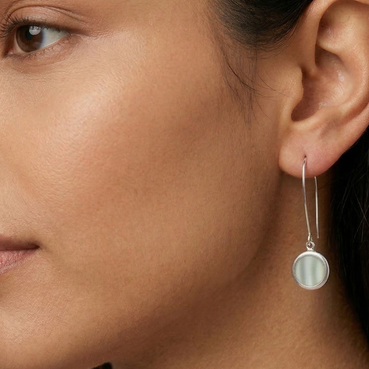 Mint Green Earrings 2