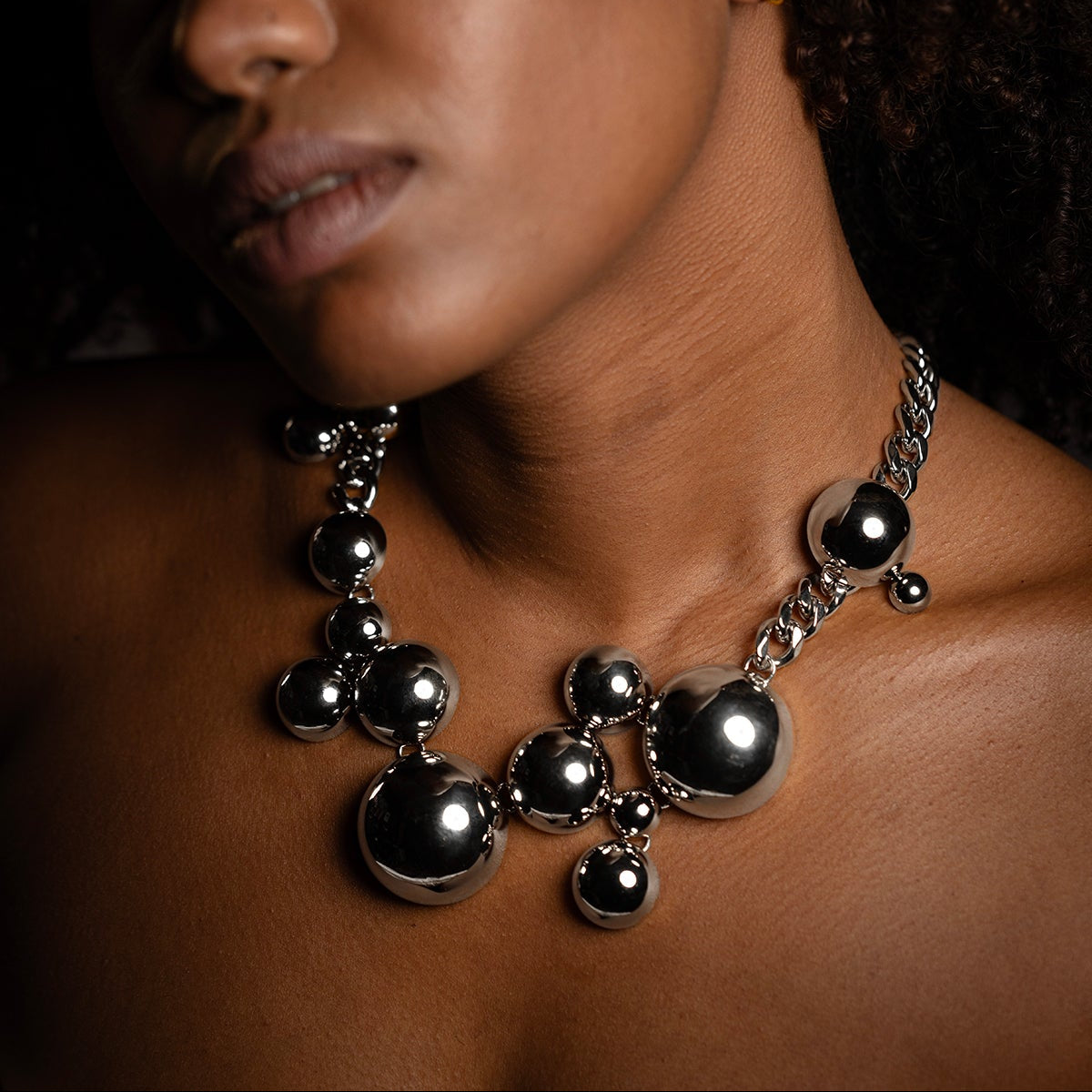 Solar Statement Necklace