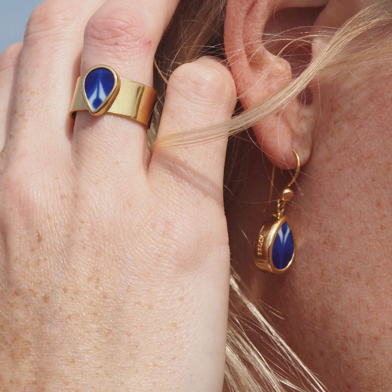 Berså / Mon Amie Golden Rotate Earrings