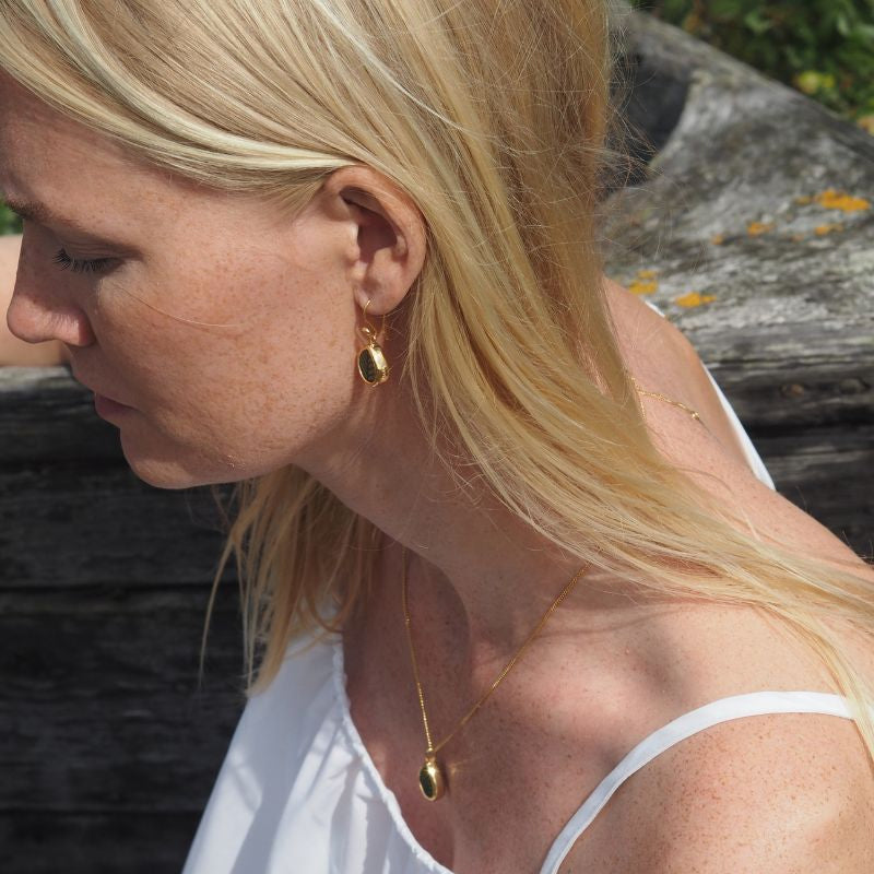 Berså / Mon Amie Golden Rotate Earrings