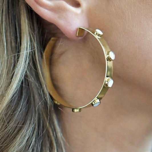 Modernista Large Hoops
